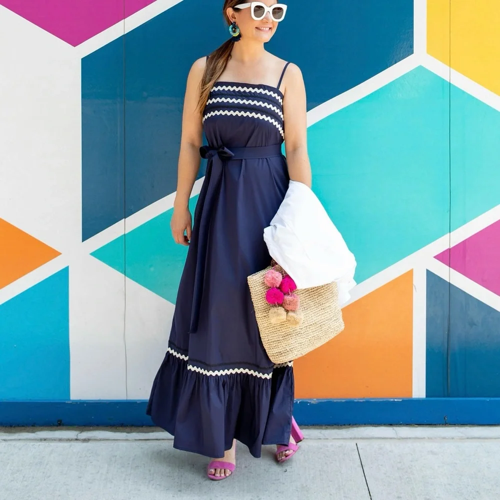 Ric Rac Maxi Dress - Picture 3 of 6